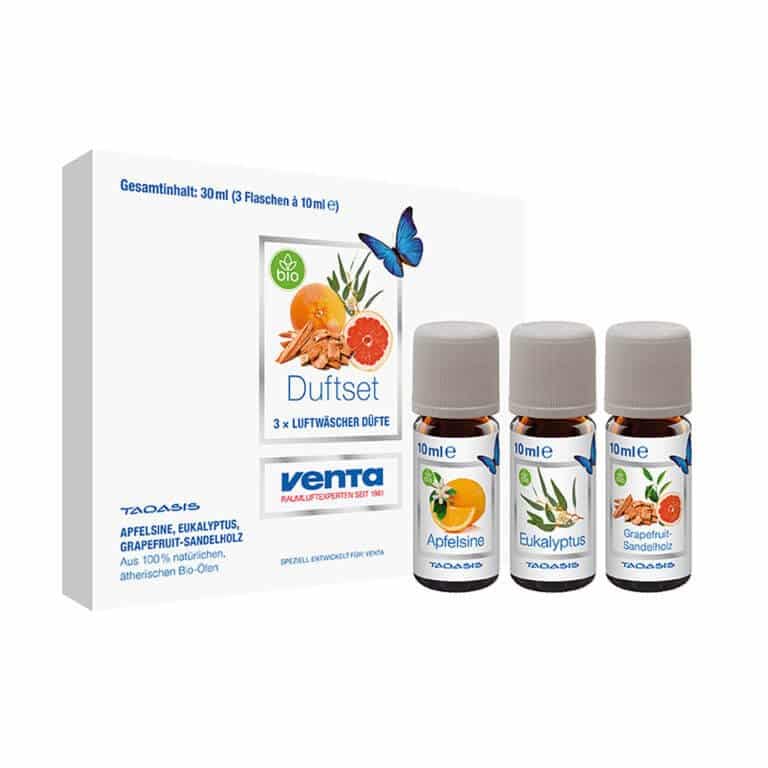 Venta Bio Duft Duftset Apfelsine, Eukalyptus, Grapefruit